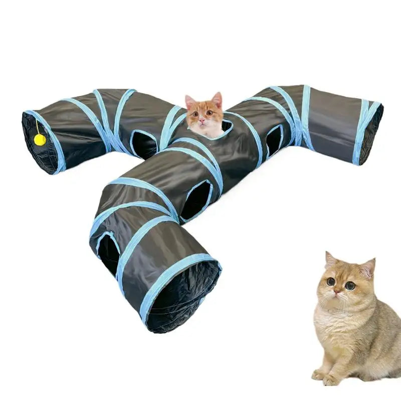 The AeroTunnel™ Faucet Cat Play Tunnel