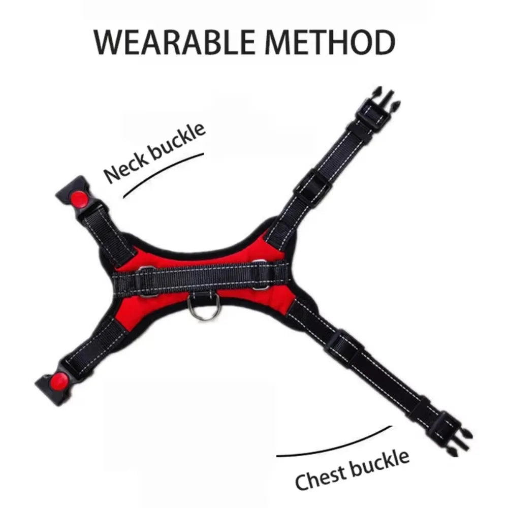 The AeroFit™ No Pull Reflective Dog Harness