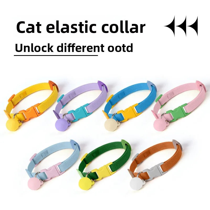 The AeroCollar™ Macaron Edition | Stretch Safety Cat Collar