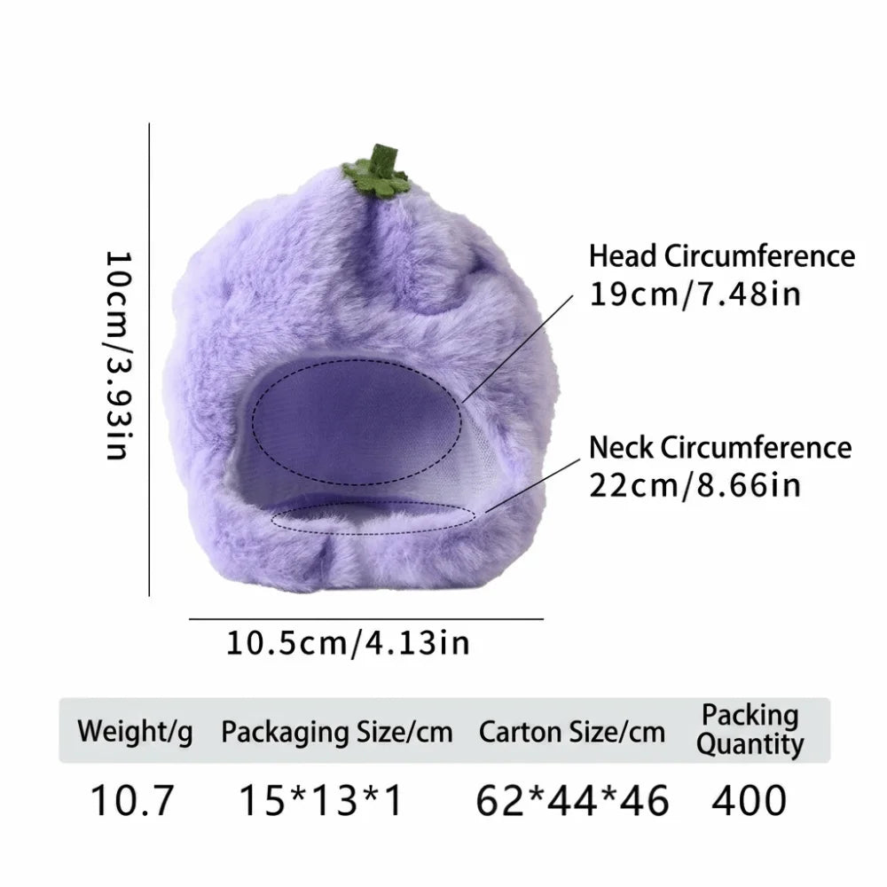 The AeroCharm™ Novelty Fruit & Character Pet Hat | 6 Styles