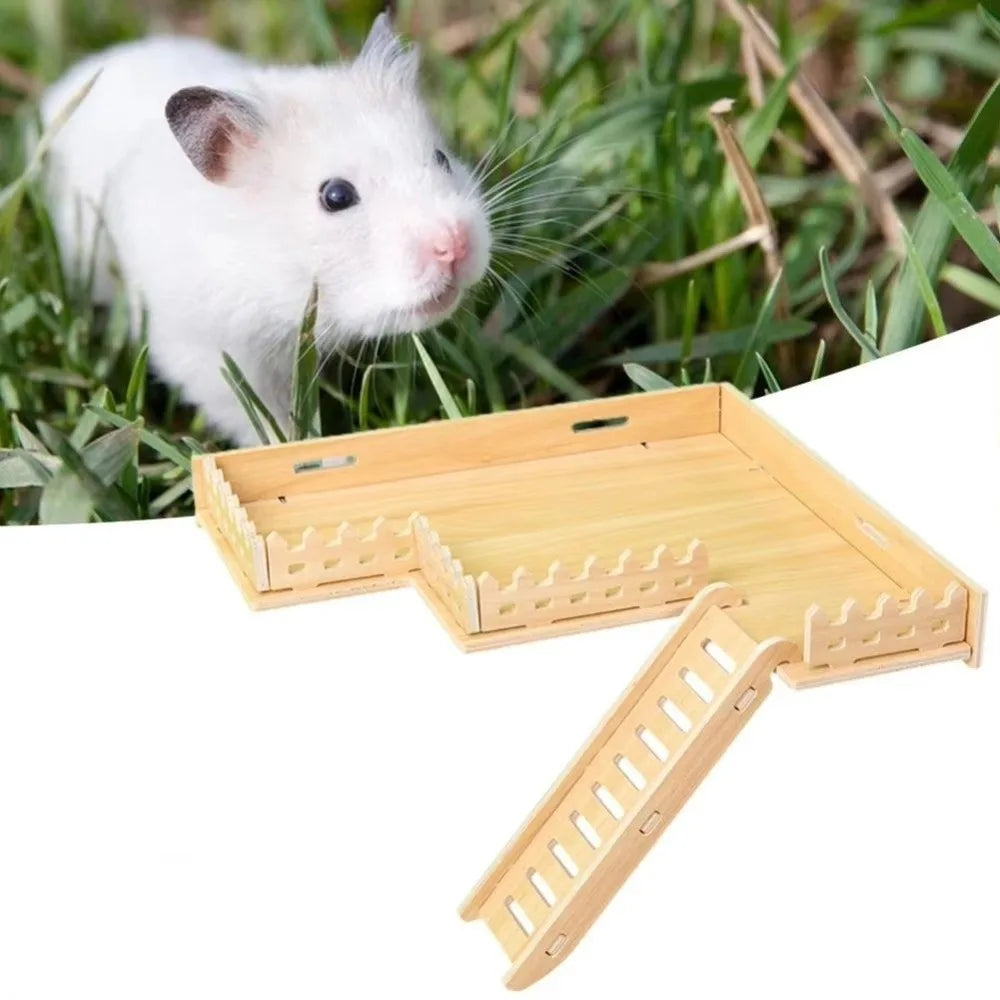The AeroClimb™ Wooden Hamster Climbing Platform | 6 Styles