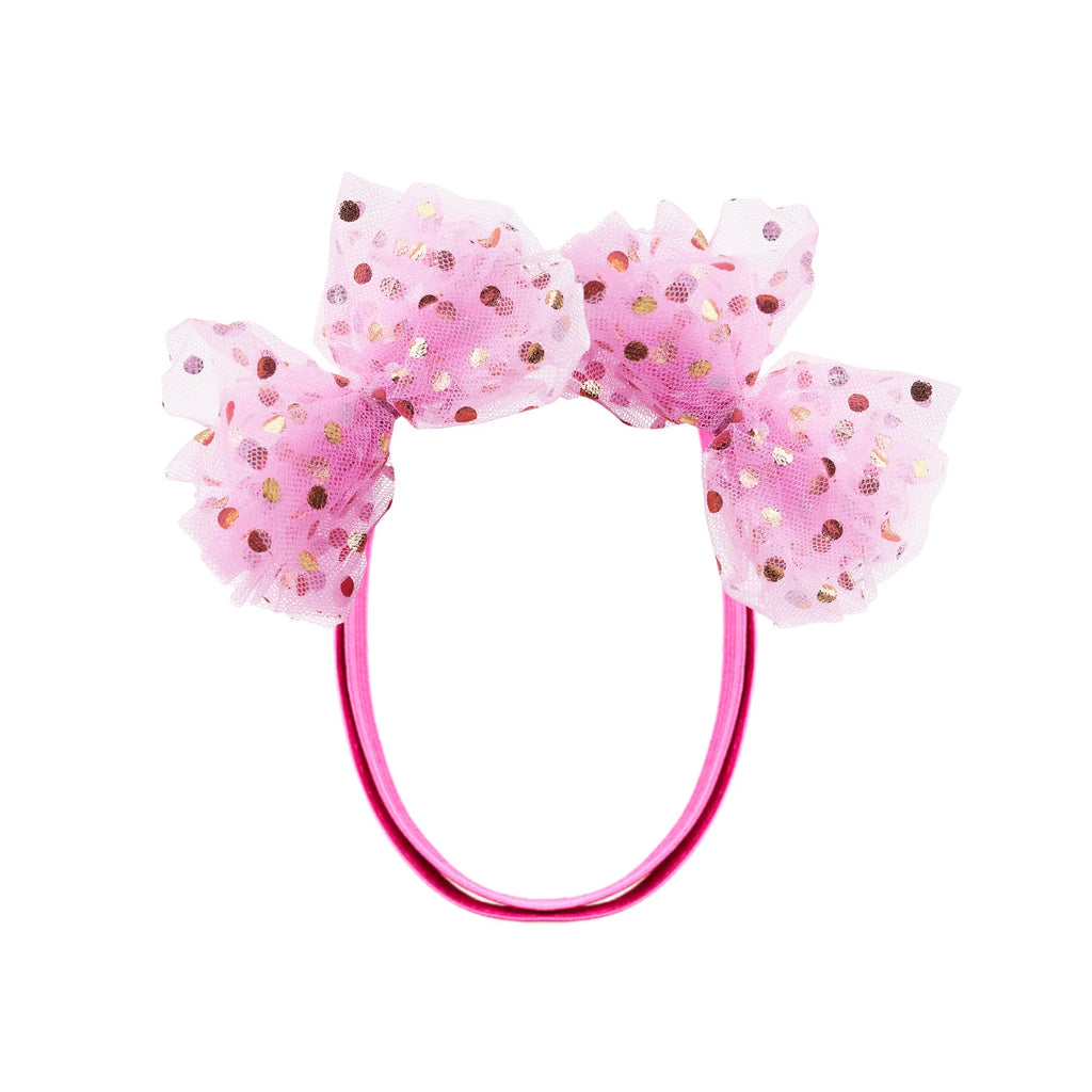 The AeroBow™ Large Lace Shining Dog Bows
