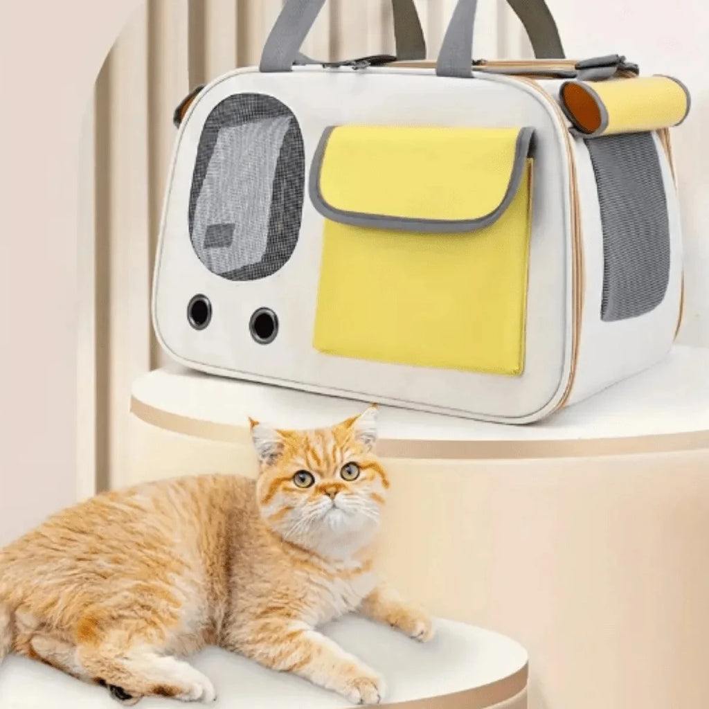 The AeroCarry™ Portable Pet Carrier Bag for Dogs & Cats