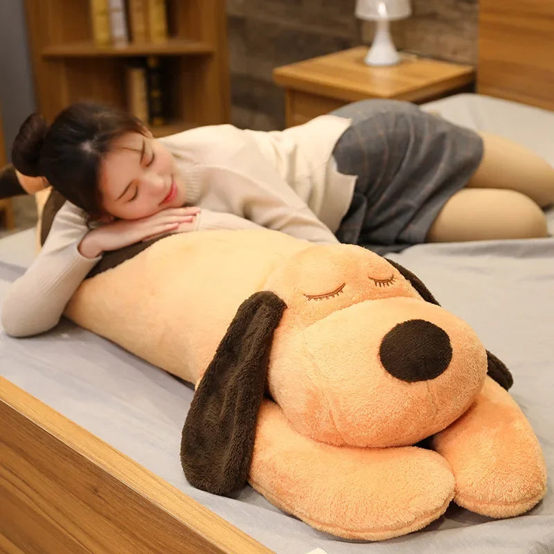 The AeroHug™ Giant Stuffed Dog Plush Pillow | Life-Size Cuddle Companion