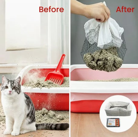 The AeroSift™ Lift & Clean Cat Litter Mesh Bag
