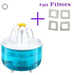 The AeroSip™ 1.2L/ 40.58 oz -  USB Pet Water Fountain — Includes 4 Free Filters