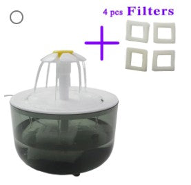 The AeroSip™ 1.2L/ 40.58 oz -  USB Pet Water Fountain — Includes 4 Free Filters