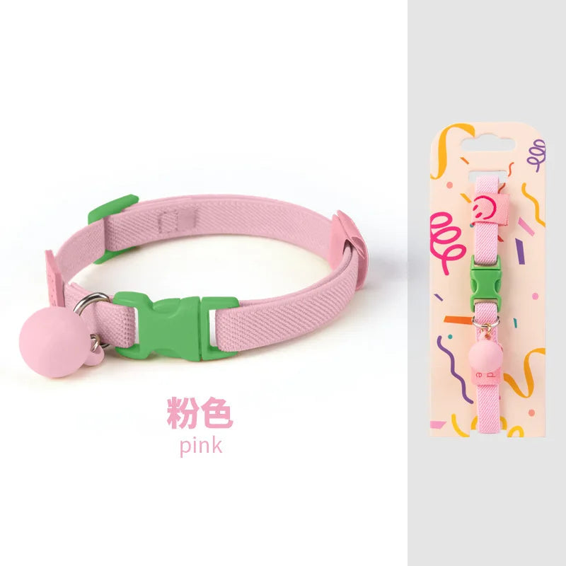 The AeroCollar™ Macaron Edition | Stretch Safety Cat Collar