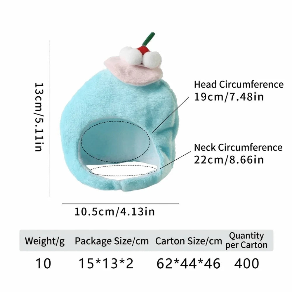 The AeroCharm™ Novelty Fruit & Character Pet Hat | 6 Styles