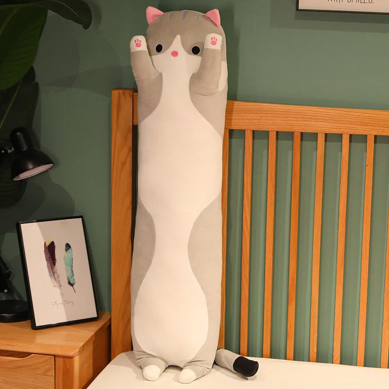 The AeroSnooze™ Long Cat Plush Pillow | Multi-Color Edition