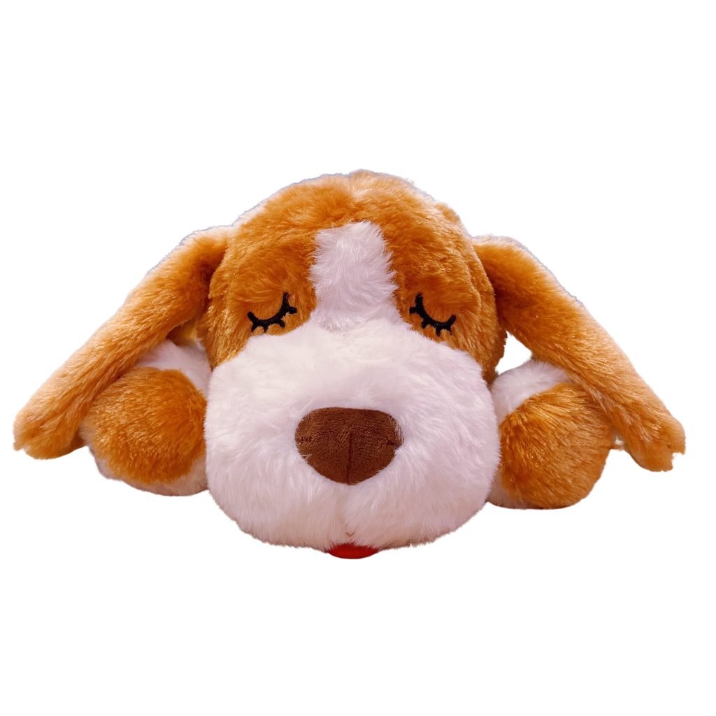 The AeroCalm™ Heartbeat Comfort Plush Dog Toy | Anxiety & Separation Relief
