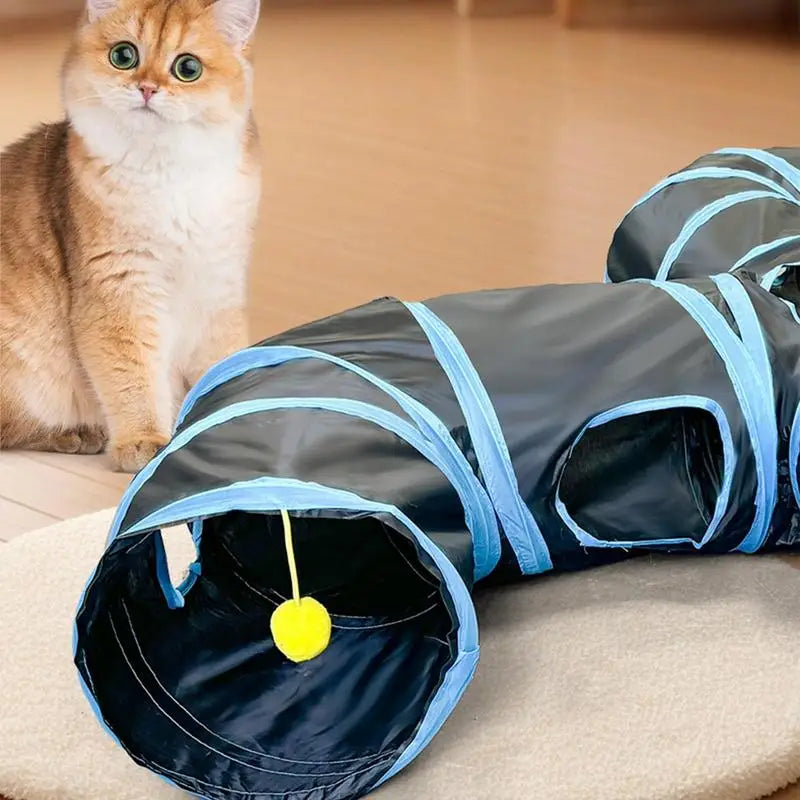 The AeroTunnel™ Faucet Cat Play Tunnel