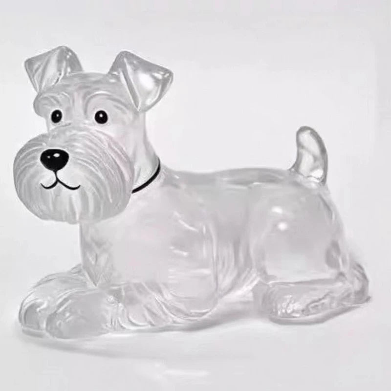 The PawVault™ Dog Hair Keepsake Clear Capsule Pendant — Pet Memorial Keychain