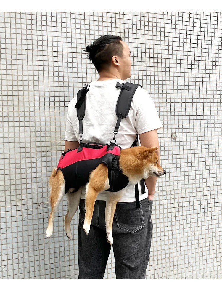 The AeroCarry™ Multi-Function Dog Shoulder Bag | Hands-Free Pet Carrier