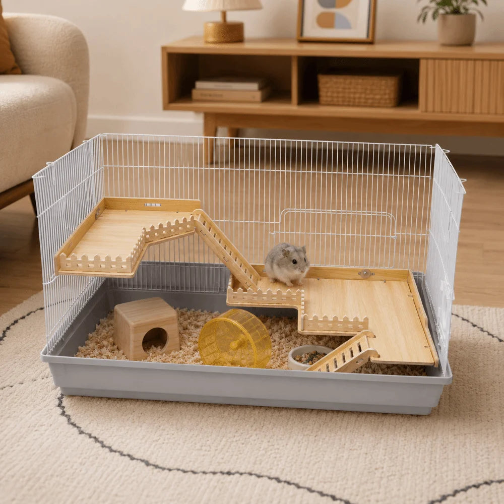 The AeroClimb™ Wooden Hamster Climbing Platform | 6 Styles