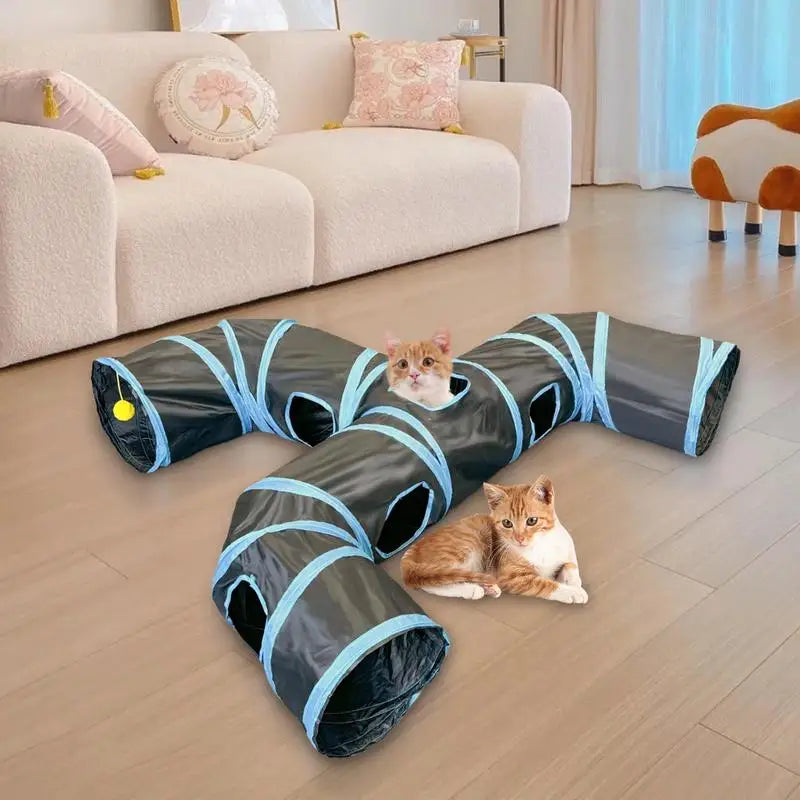 The AeroTunnel™ Faucet Cat Play Tunnel