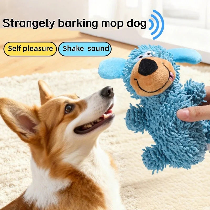 The AeroCuddle™ Cartoon Plush Chew Toy