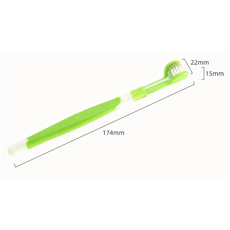 The AeroClean™ Pro 3-Sided Pet Toothbrush