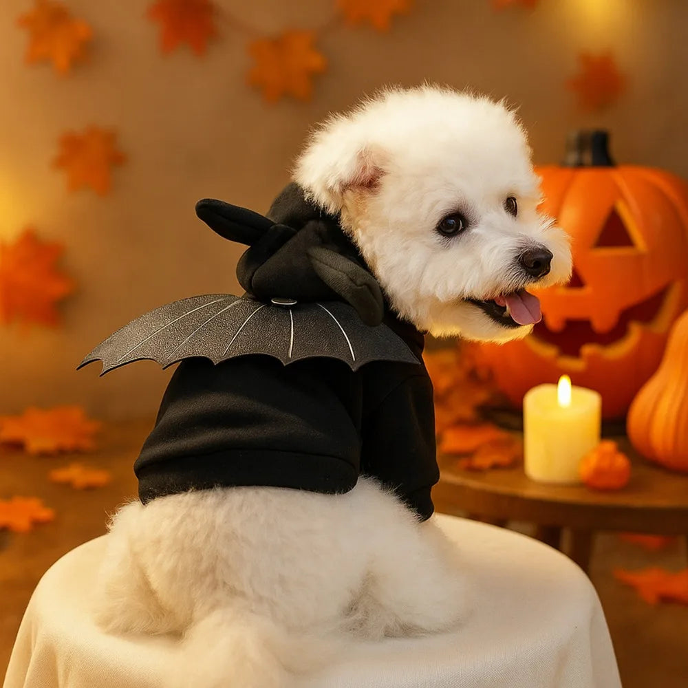 The AeroWing™ Halloween Winged Pet Costume — Soft Cosplay Sweater for Dogs & Cats