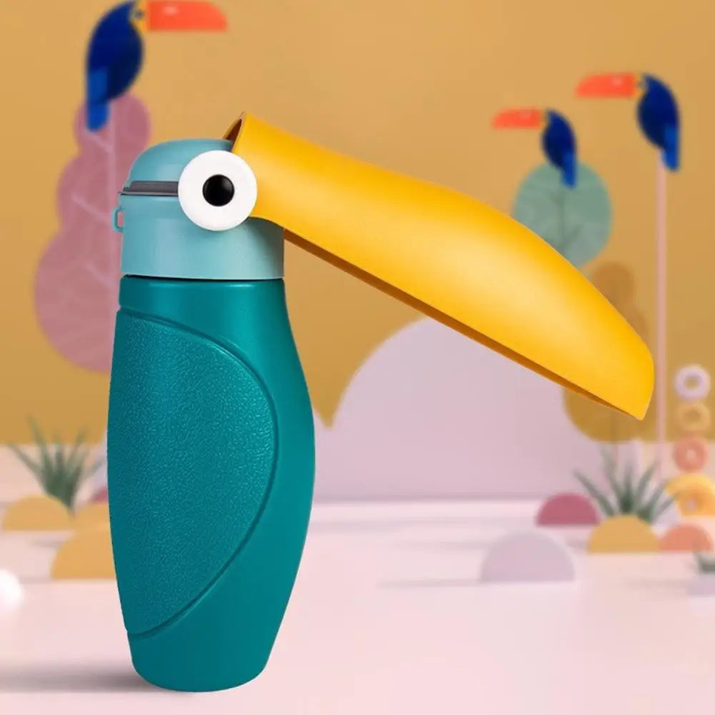 The AeroSip™ Foldable Toucan Pet Travel Water Bottle — 300ml-10.14 fl oz Leak-Proof