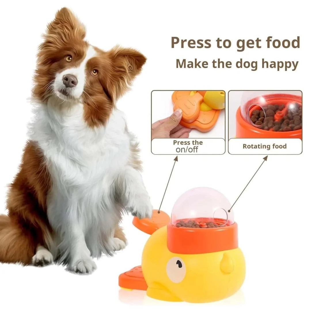 The AeroQuack™ Interactive Slow Feeder Puzzle Toy