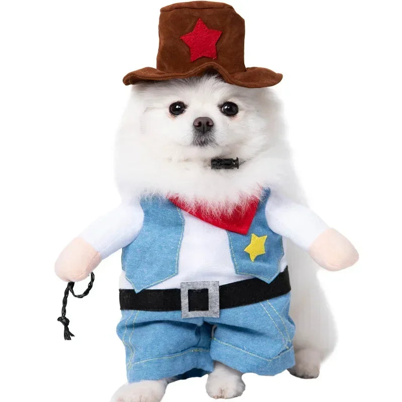 The AeroHalloween™ 3-Piece Pet Transformation Costume — Halloween Dagger Dress for Dogs & Cats