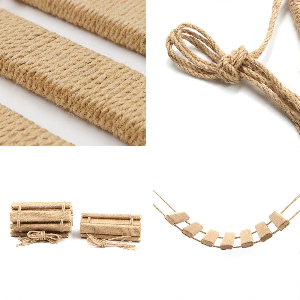 The AeroBridge™ Sisal Rope Cat Climbing Ladder