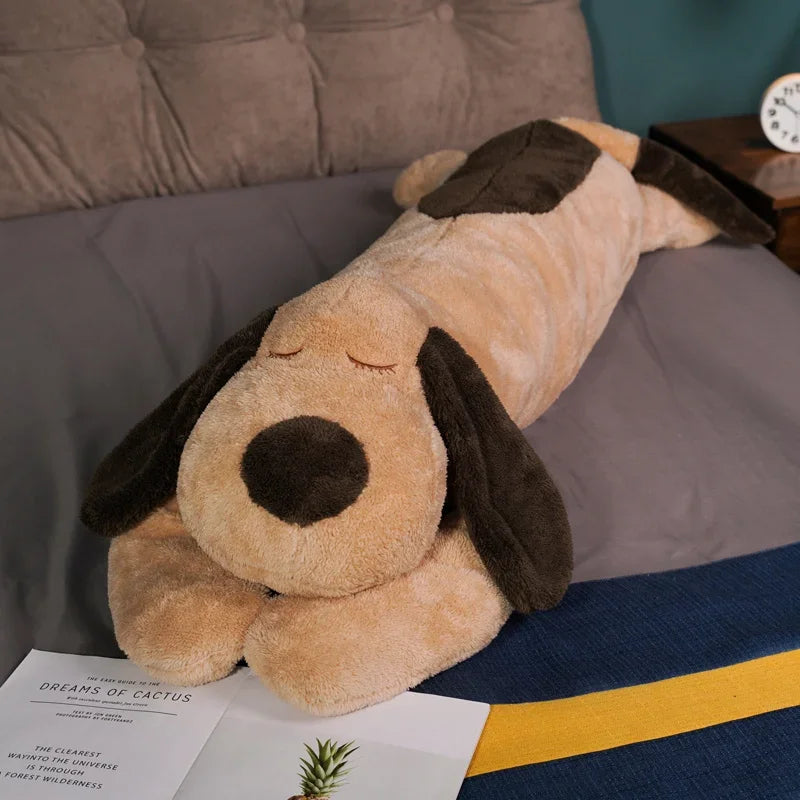 The AeroHug™ Giant Stuffed Dog Plush Pillow | Life-Size Cuddle Companion