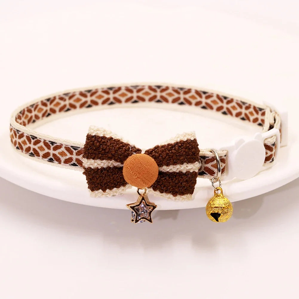 The AeroBell™ Handcrafted Cat Collar with Bell