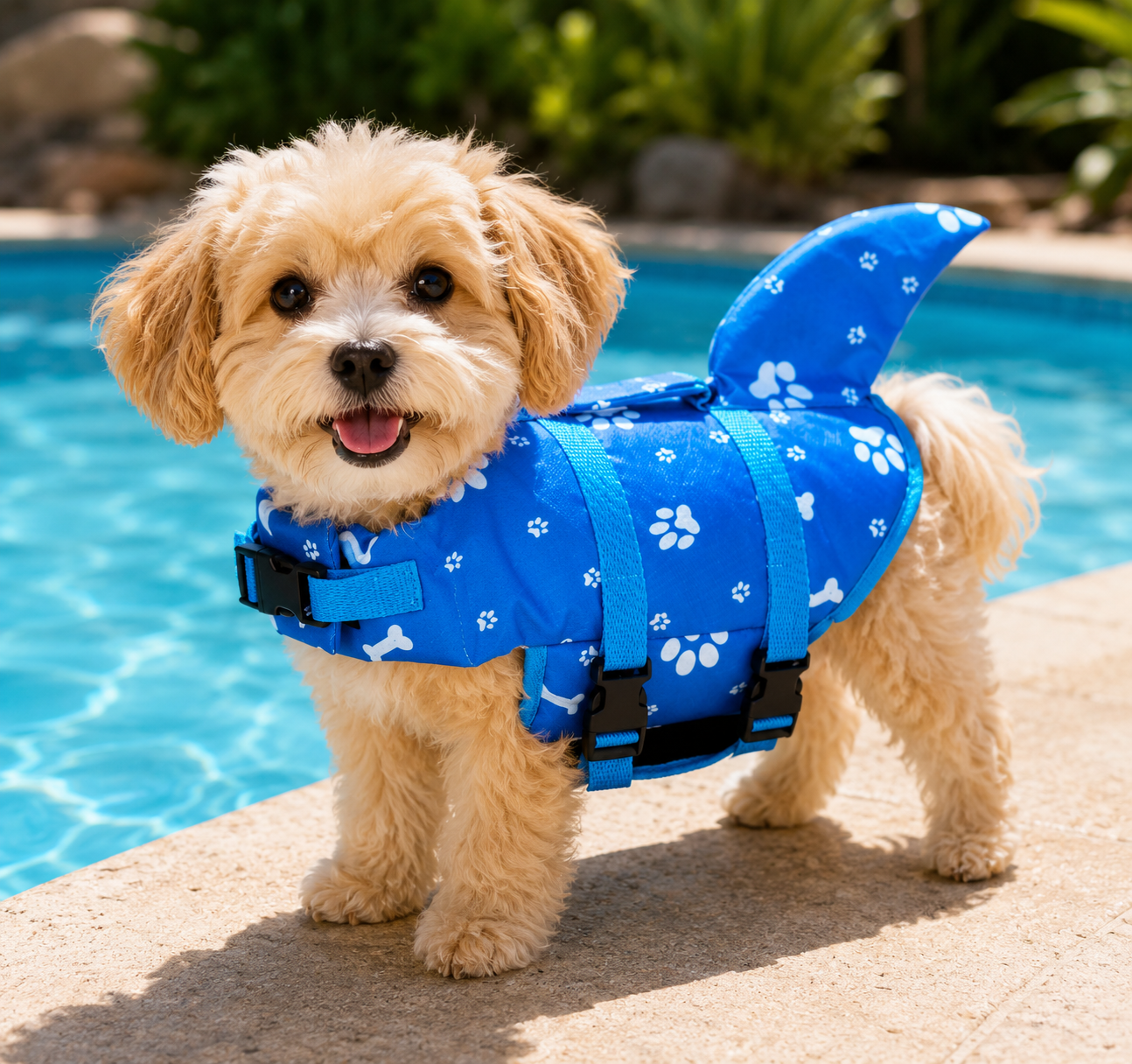 The AeroFloat™ Dog Life Jacket & Leash Set
